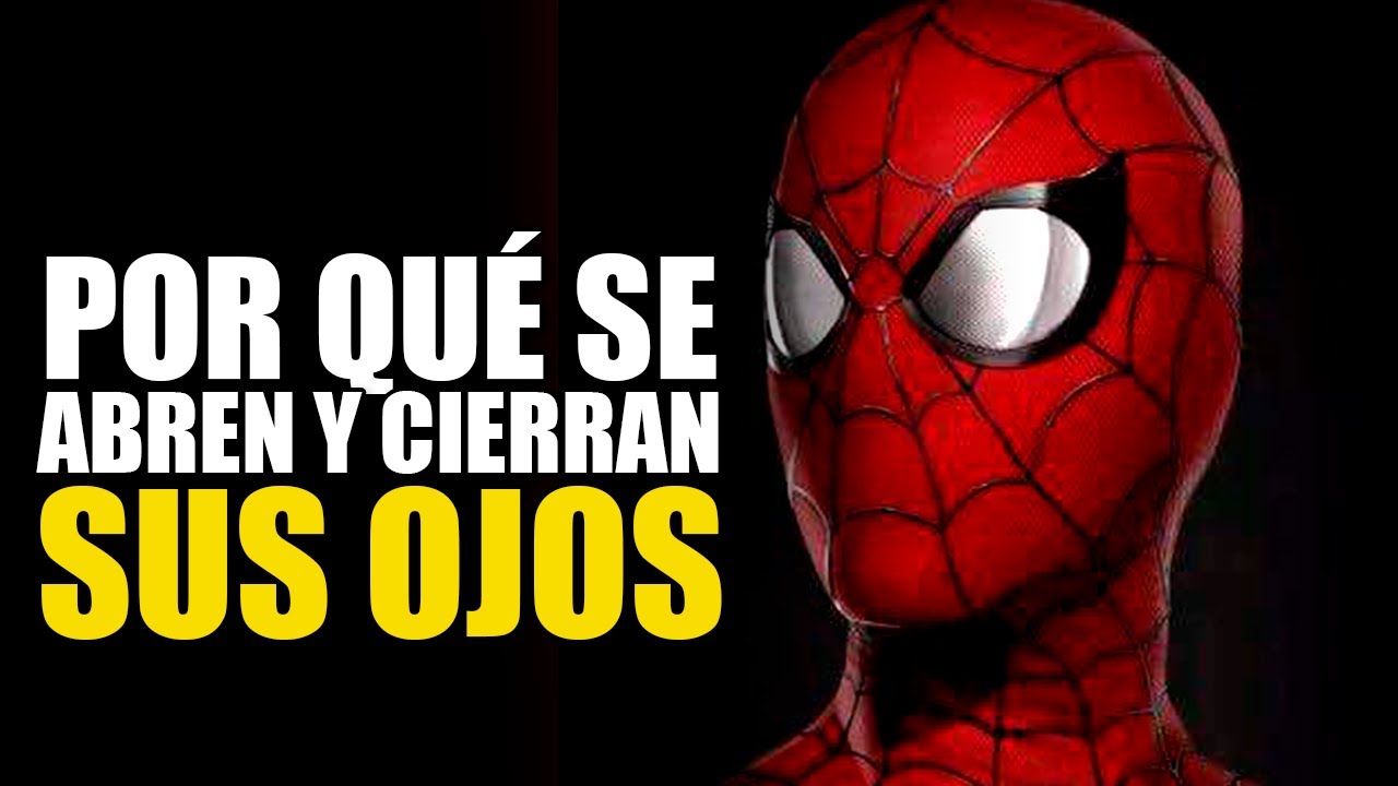 La razón del movimiento en los ojos de Spider-Man en el MCU - YouTube