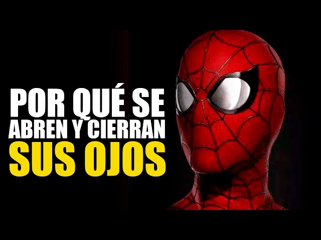 La razón del movimiento en los ojos de Spider-Man en el MCU - YouTube