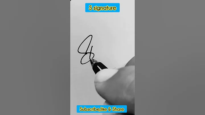 S Signature | Mera Dil ye pukare aaja #shorts