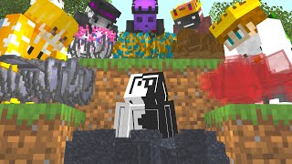Minecraft Random Item Challenge VS 5 Hunters FINALE