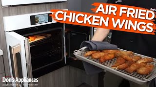 Air Fry Chicken Wings | Cooking with GE Café Oven's Air Fry Mode