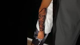 New Cards and Dice Hand Tattoo