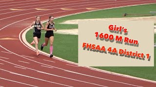 2021 Fhsaa 4A District 1 - Girls 1600 M Run - 4172021