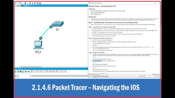 2 1 4 6 Packet Tracer   Navigating the IOS #ccnapath #ccnav6