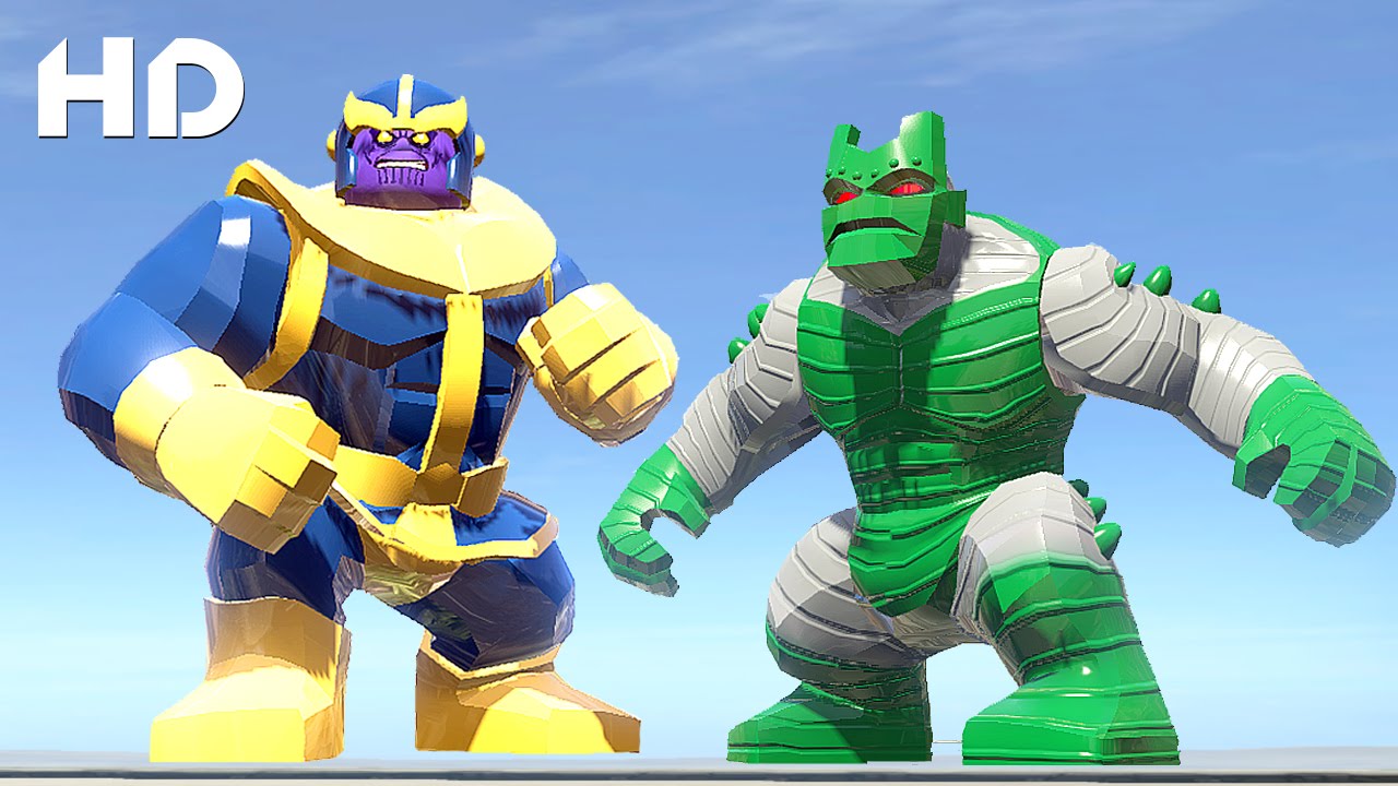 Thanos Vs Doombot V Series Lego Marvel Super Heroes Youtube
