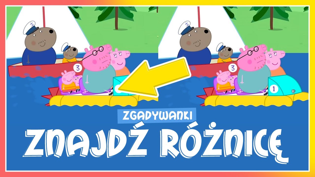 Bajki Dla Dzieci Youtube świnka Peppa Świnka Peppa - ZNAJDŹ RÓŻNICĘ - Zgadywanki Bajki Dla Dzieci Po Polsku