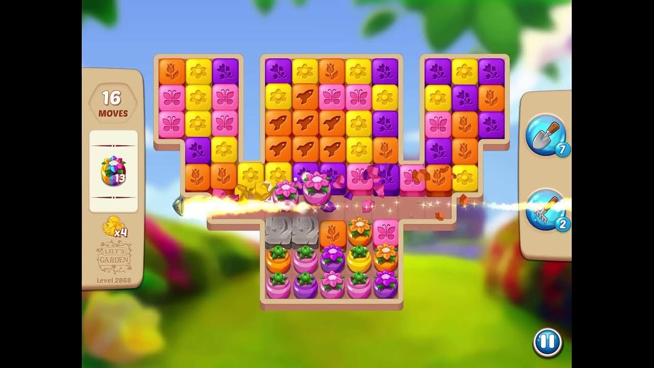 Lily's Garden Level 2868 🌻 Gameplay Gamopolis YouTube