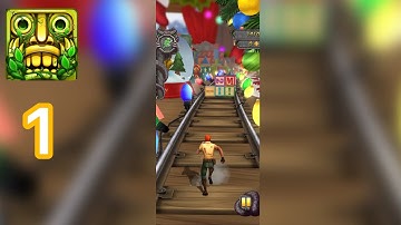 Temple Run 2 - Gameplay Walkthrough Part 1 - Christmas Season (iOS, Android)