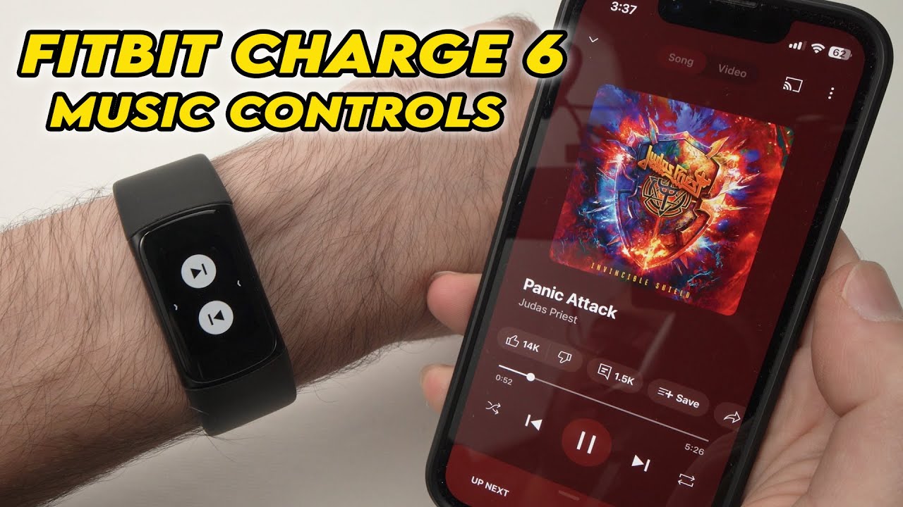 Fitbit Charge 6: How to Control Your Music 