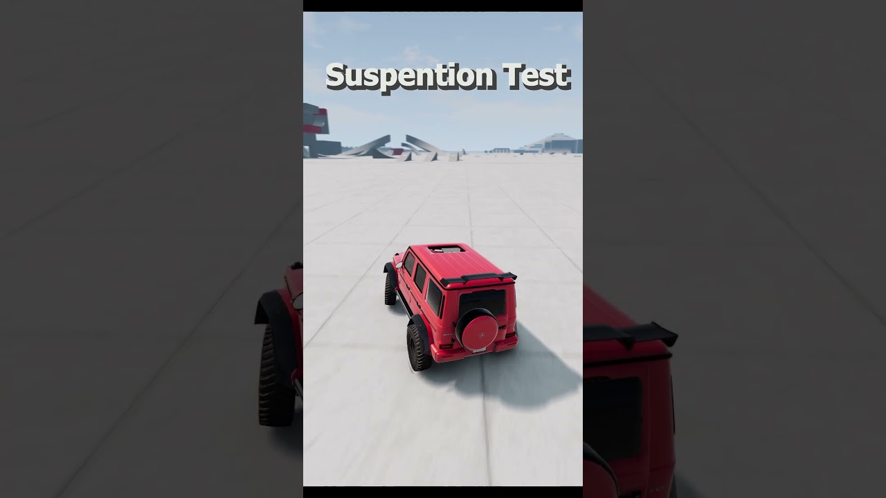 G-Class off road test 🚗😲BeamNG.drive