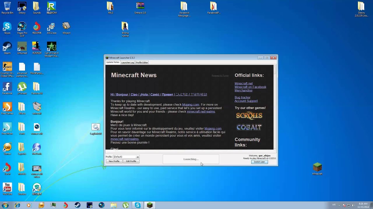 How To Get The FIRST EVER MINECRAFT Version Minecraft rd-132211 - YouTube