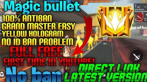 Ob40 New magic bullet + Npc Name | FreeFire Anti-Blacklist Patch File FF Config💯% #ff