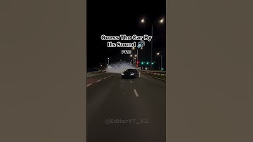 Guess The Car By Its Sound 🔊 PT10 | #cars #cartok #automotive #automobile #fyp #shorts #viral