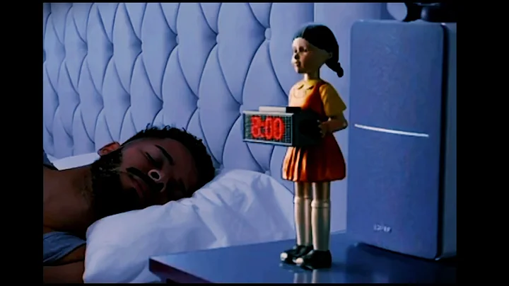 crazy squid game alarm clock, Red light ,green light,creapy doll,123 wooden man alarm clock |YS Tech