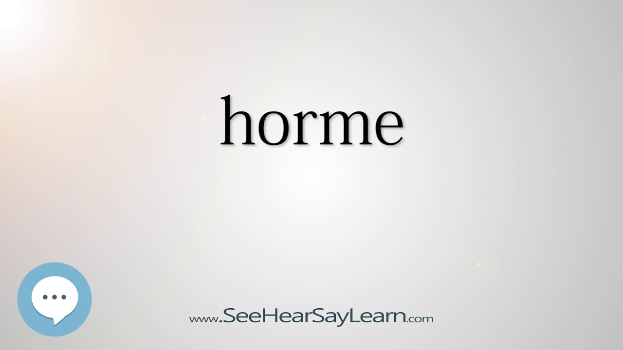 horme - Smart & Obscure English Words Defined ?️???✓ - YouTube