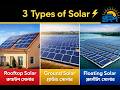Solar System Explained | Rooftop, Ground & Floating Solar in Bengali | SAFRM Energy ! #SolarEnergy