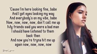 Mabel - Don't Call Me Up (Lyrics)