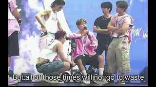 Stray Kids Seungmin 😢 From Run it tour in Seoul Day2 