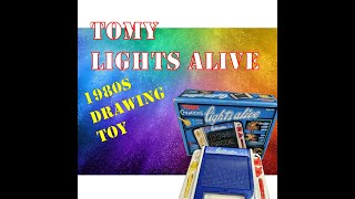 1980s Tomy Lights Alive Drawing Toy - How Good is this? screenshot 5