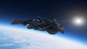 First time Flying the M2 Hercules Starlifter Star Citizen