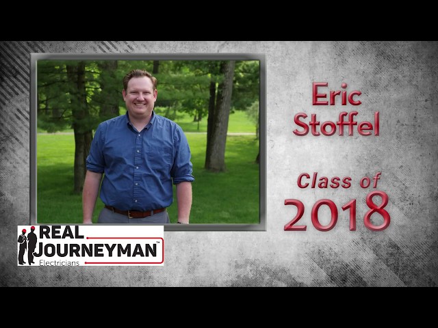 2018 Real Journeyman Grads - Eric Stoffel