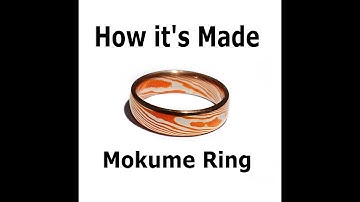 mokume gane forging process, how to made a ring with silver and copper plates
