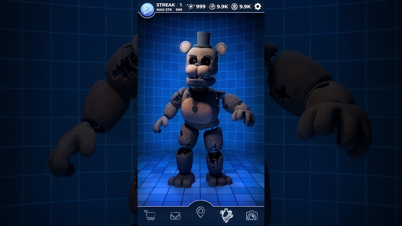 Movie Design Withered Freddy FNaF Workshop Animation