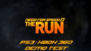 Need for Speed: The Run - PS3/Xbox 360 Demo Test