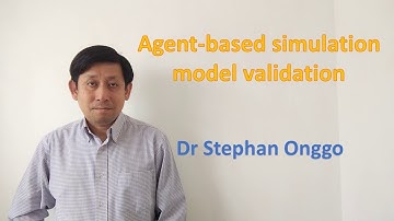 Agent-based simulation validation methods