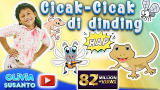 🦎CICAK CICAK DI DINDING - artis Olivia Susanto (Official Music Video) #LAGUANAK #cicakcicakdidinding