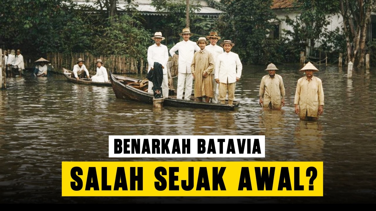 Benarkah Belanda membangun Jakarta di Tempat yang Salah?