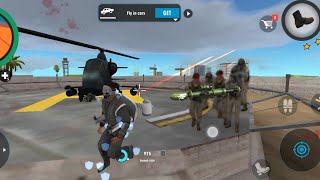 Real Gangster Crime de helikopter aldım rope hero gibi oyun