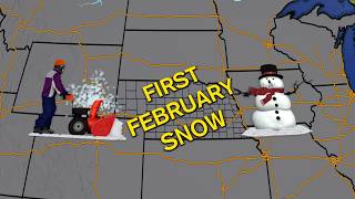 Snow Storm Potential for #Nebraska: Feb 19, 2026 #snow #storm