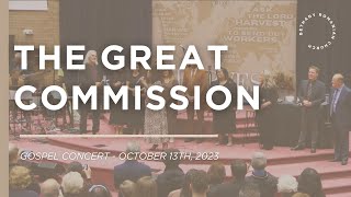 10.13.2023 Friday - The Great Commission Gospel Concert