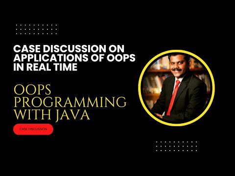 Case Discussion on Applications of OOPS  | OOPS Programming using Java | SNS Institutions
