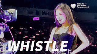 230811 JENNIE 제니- Whistle New Jersey Focus Fancam