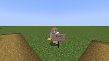 Minecraft 1.20: How to Edit Signs