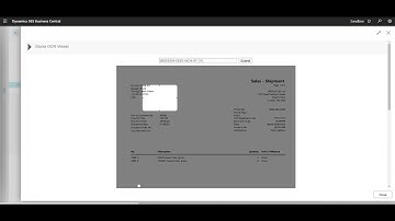 Dionix Orasis Capture Business Central Document Capture