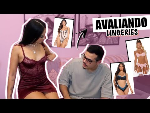 NOIVO AVALIANDO MINHAS LINGERIES DA FASHION NOVA!