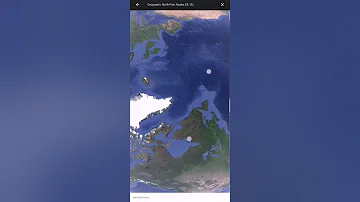 ¿Por qué el Polo Norte no está en Google Maps?
