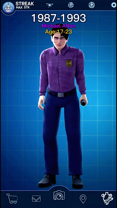 Evolution of Michael Afton #shorts #fyp #fnaf