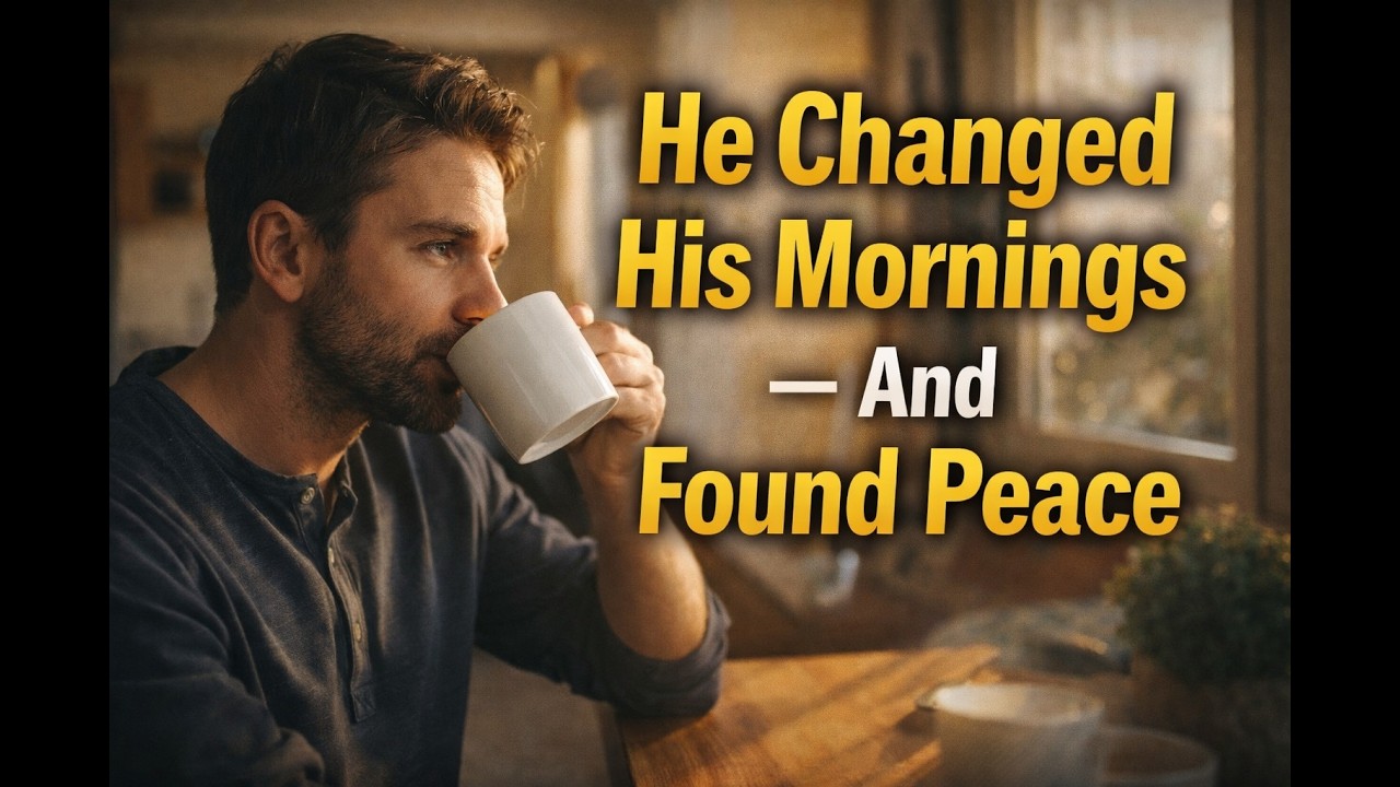 He Changed One Small Habit Every Morning — And His Life Got Quiet - YouTube