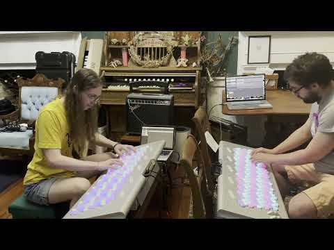 Aquatic Ambience (23-TET) microtonal cover ft. Vito Sicurella!