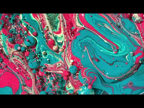 Abstract Bubbles And Blobs Stock Video