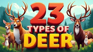 All Deer Types / Complete List Of Deer / 23 Types Of Deers.