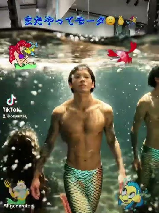 またやってモータ🙂🫰🧜‍♀️ #マーメイド #マーメイドエフェクト #Mermaid