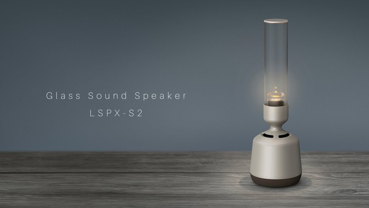 Glass sound speaker LSPX-S2