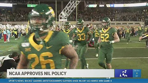 NCAA adopts temporary rules allowing athletes to earn money off name, image and likeness