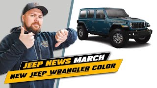 New Jeep Wrangler Color + Final Edition 392 | Jeep News March