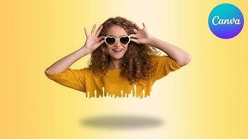 Dripping Effect   Photo Editing tutorial  - Canva Tutorial